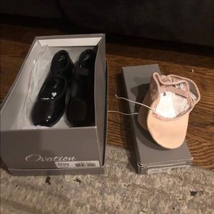 Brand new tap and ballet shoes